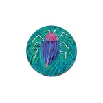 Big Green Bug  Golf Ball Marker