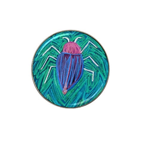 Big Green Bug  Hat Clip Ball Marker (10 pack) from ZippyPress Front