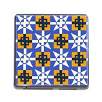 Shapes on a blue background                                                           Memory Card Reader (Square)