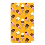 Ice cream on an orange background pattern                                                             Memory Card Reader (Rectangular)