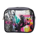 Graffiti Grunge Mini Toiletries Bag (Two Sides)
