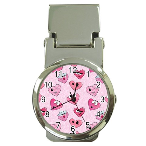 Emoji Heart Money Clip Watches from ZippyPress Front