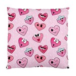 Emoji Heart Standard Cushion Case (One Side)