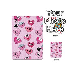 Emoji Heart Playing Cards 54 Designs (Mini) from ZippyPress Front - Spade3