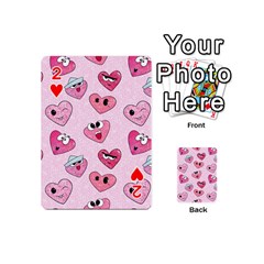 Emoji Heart Playing Cards 54 Designs (Mini) from ZippyPress Front - Heart2
