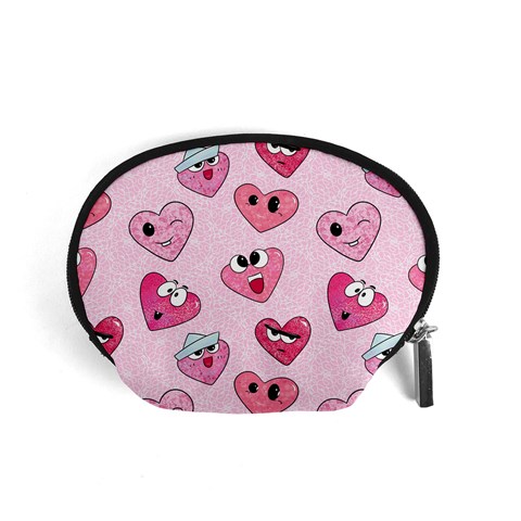 Emoji Heart Accessory Pouch (Small) from ZippyPress Front