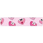 Emoji Heart Small Flano Scarf