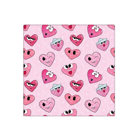 Emoji Heart Satin Bandana Scarf from ZippyPress Front