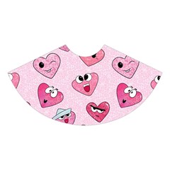 Emoji Heart Midi Sleeveless Dress from ZippyPress Skirt Back