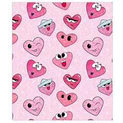 Emoji Heart Belt Pouch Bag (Large) from ZippyPress Back Strap