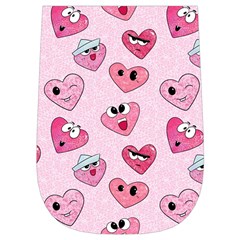 Emoji Heart Wristlet Pouch Bag (Small) from ZippyPress Right Side