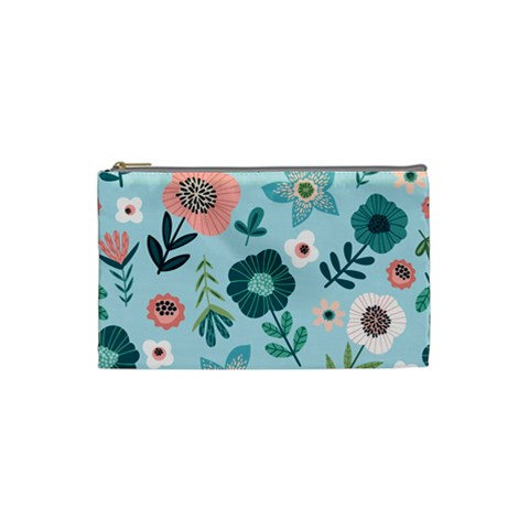 Flower Cosmetic Bag (Small) from ZippyPress Front
