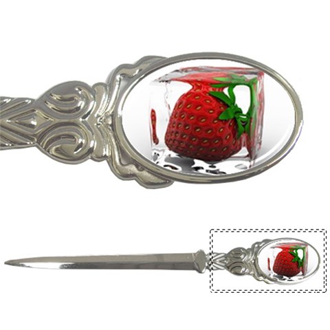 Strawberry Ice cube Letter Opener from ZippyPress Front