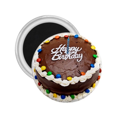 Birthday Cake 2.25  Magnet from ZippyPress Front