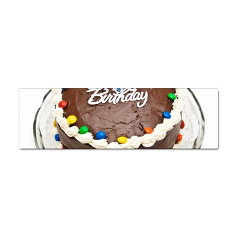 Birthday Cake Sticker (Bumper) from ZippyPress Front