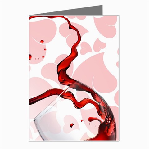 Wine Love Greeting Card from ZippyPress Left