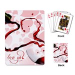 Wine Love Playing Cards Single Design