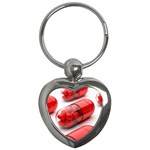 Heart Capsule Key Chain (Heart)