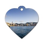 HK harbour Dog Tag Heart (One Side)