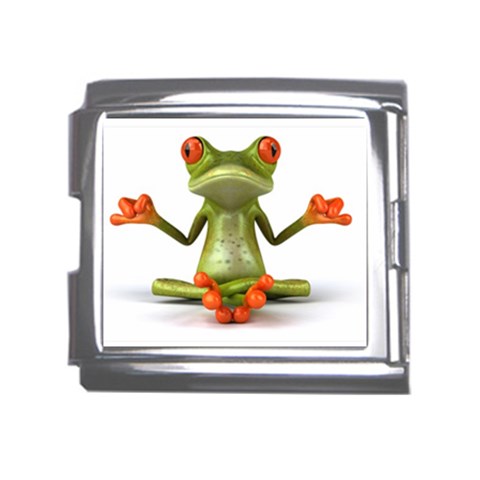Crazy Frog Mega Link Italian Charm (18mm) from ZippyPress Front