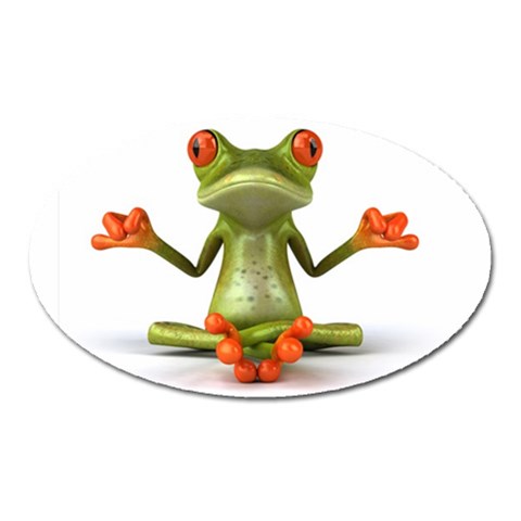 Crazy Frog Magnet (Oval) from ZippyPress Front