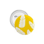 Yellow Banana Leaves 1.75  Button