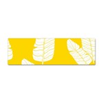 Yellow Banana Leaves Sticker (Bumper)