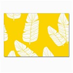 Yellow Banana Leaves Postcard 4 x 6  (Pkg of 10)