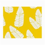 Yellow Banana Leaves Small Glasses Cloth