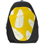 Yellow Banana Leaves Backpack Bag