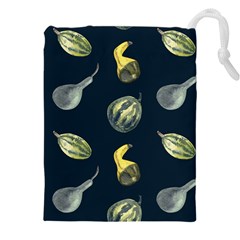 Vintage Vegetables Zucchini Drawstring Pouch (4XL) from ZippyPress Front
