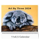 Calendar 2024 Wall Calendar 11 x 8.5 (12-Months)