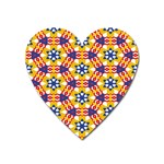 Wavey shapes pattern                                                              Magnet (Heart)