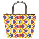Wavey shapes pattern                                                              Bucket Bag