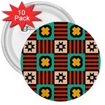 Shapes in shapes                                                               3  Button (10 pack)