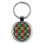 Shapes in shapes                                                               Key Chain (Round)