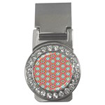 Hexagons and stars pattern                                                                Money Clip (CZ)