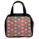 Hexagons and stars pattern                                                                Classic Handbag (Two Sides)