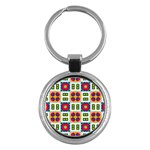 Shapes in shapes 2                                                                 Key Chain (Round)