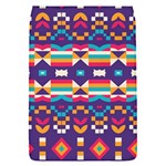 Pastel shapes rows on a purple background                                                                  BlackBerry Q10 Hardshell Case