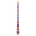 Pastel shapes rows on a purple background                                                                   Necktie