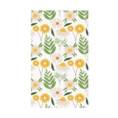 Flowers on a white background pattern                                                                     Duvet Cover (Single Size) from ZippyPress Back