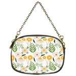 Flowers on a white background pattern                                                                    Chain Purse (Two Sides)