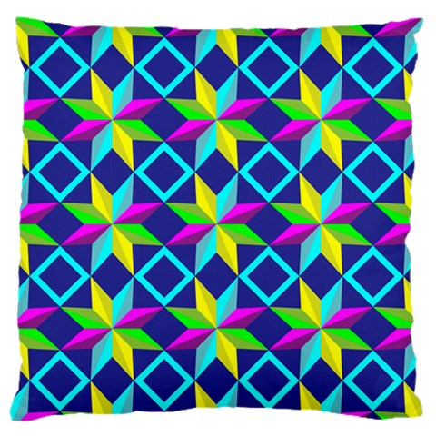 Colorful stars pattern                                                                    Standard Flano Cushion Case (Two Sides) from ZippyPress Front