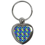 Colorful stars pattern                                                                     Key Chain (Heart)