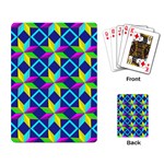 Colorful stars pattern                                                                     Playing Cards Single Design