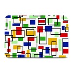 Colorful rectangles                                                                     Plate Mat