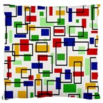 Colorful rectangles                                                                     Standard Flano Cushion Case (Two Sides)