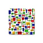 Colorful rectangles                                                                      Magnet (Square)