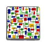 Colorful rectangles                                                                      Memory Card Reader (Square)